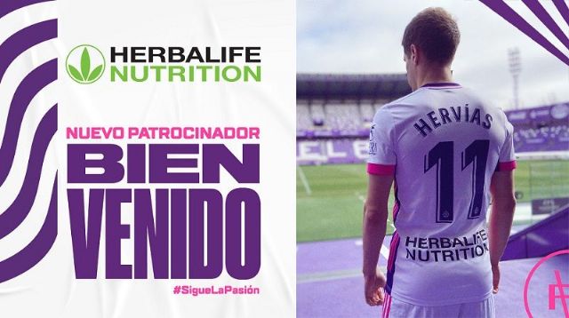 Herbalife Nutrition, nuevo patrocinador del Real Valladolid - 1, Foto 1