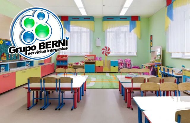 Actividades de limpieza y desinfección en las escuelas, por GRUPO BERNI - 1, Foto 1