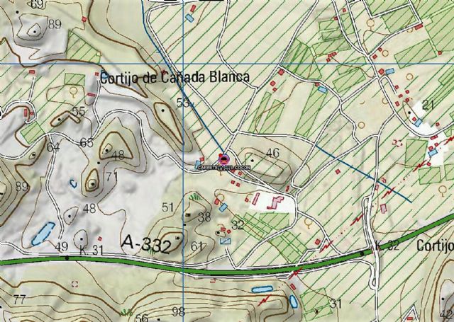 Trasladan al hospital al conductor de un camión tras el vuelco de su vehículo en la carretera del Cocón en Aguilas - 1, Foto 1