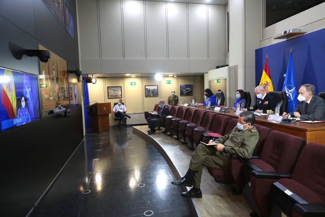 Margarita Robles asiste a la reunión de ministros de Defensa de la OTAN - 1, Foto 1