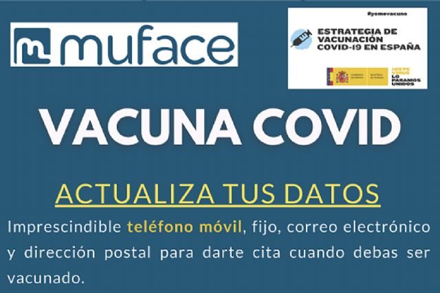 MUFACE lanza una campaña para actualizar los datos del millón y medio de mutualistas y beneficiarios - 1, Foto 1
