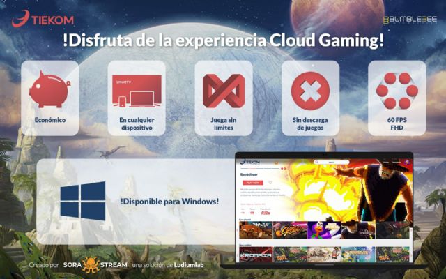 Tiekom apuesta por la tecnología de Ludium Lab para ofrecer cloud gaming en su plataforma - 1, Foto 1
