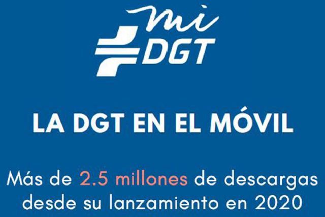 La aplicación miDGT cumple un año con más de 2,5 millones de descargas - 1, Foto 1