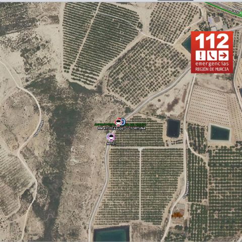 Nueve trabajadores heridos en un accidente de tráfico al volcar la furgoneta en la que circulaban - 1, Foto 1