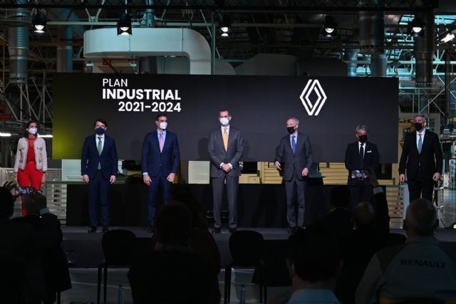 El Gobierno de España respalda el plan industrial de Renault para que nuestro país lidere la electrificación del grupo en un acto presidido por S.M. el Rey - 1, Foto 1