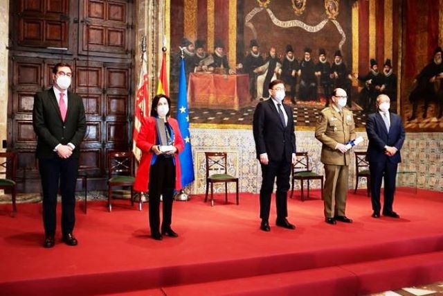 La Unidad Militar de Emergencias (UME) recibe el XXIX Premio Convivencia de la Fundación Broseta en Valencia - 1, Foto 1