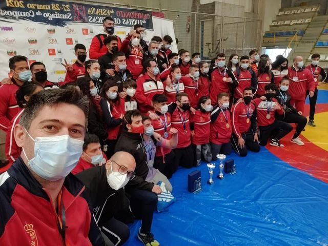 La Seleccin Murciana de Luchas Olmpicas ha disputando este fin de semana el Campeonato de Espaa - 3