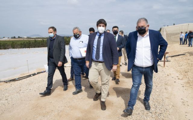 El presidente de la Región de Murcia, Fernando López Miras preside en San Javier una reunión en defensa del Tajo-Segura - 1, Foto 1