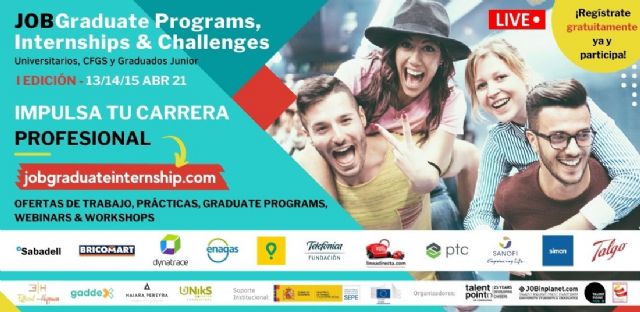 Empresas que apuestan por el TALENTO JUNIOR se darán cita en JOBGraduate&Internships del 13 al 15 de abril - 1, Foto 1