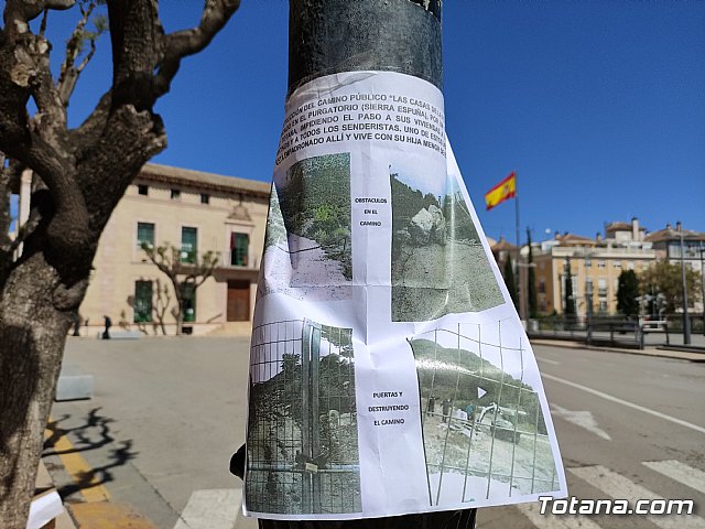 Vecinos del Purgatorio presentan al ayuntamiento ms de 1200 firmas por el corte de un camino en Sierra Espua - 50