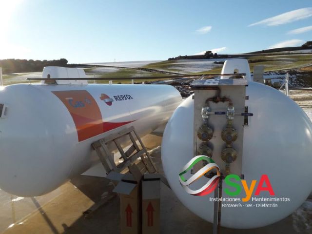 SYA instalaciones lleva a cabo la instalación de infraestructuras de gas propano para poblaciones - 1, Foto 1