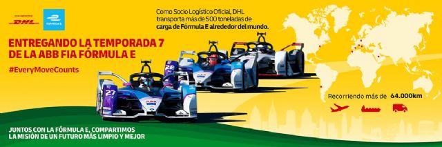 DHL proveedor logístico oficial y socio principal de la primera edición de la Frmula E en España - 1, Foto 1