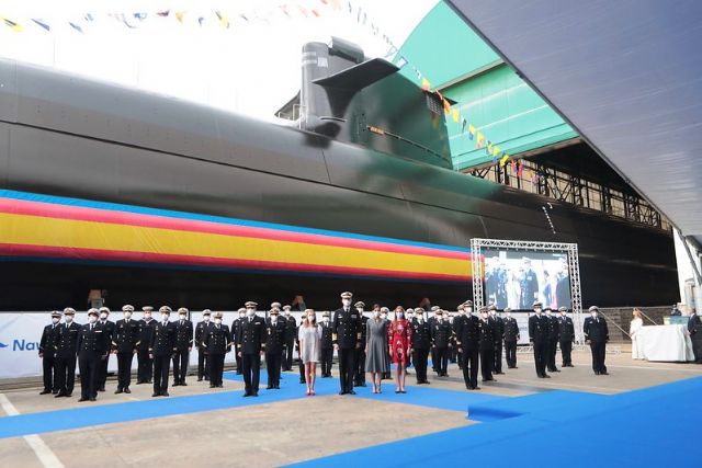 Ceremonia de puesta a flote del submarino S-81, un logro de la industria de defensa nacional - 1, Foto 1