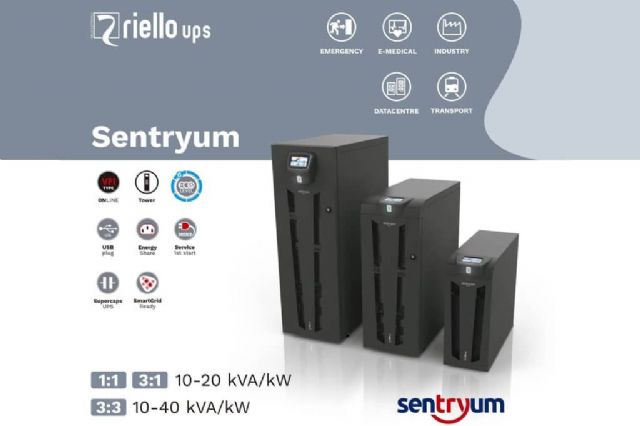 Riello Ups amplía su gama Sentryum con dos nuevos modelos - 1, Foto 1