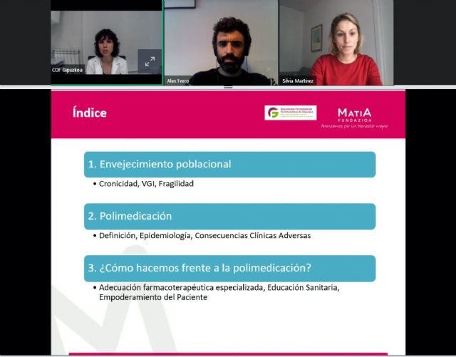 Farmacéuticos de Gipuzkoa se forman en el manejo de la polimedicación en la persona mayor desde la farmacia - 1, Foto 1