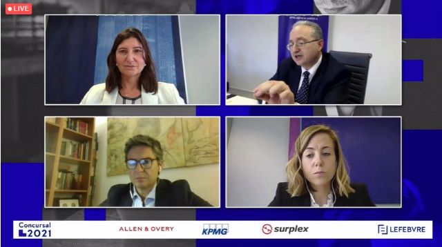 Lefebvre celebra la segunda sesión del Congreso Concursal 2021 - 1, Foto 1