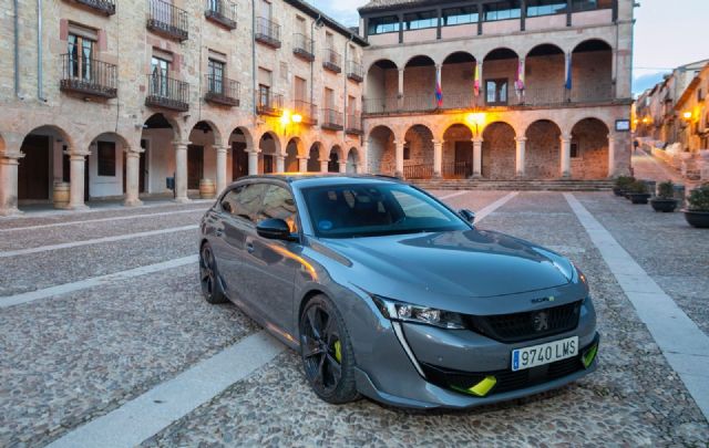 Peugeot elige Sigüenza para presentar su nuevo modelo 508 PSE - 1, Foto 1