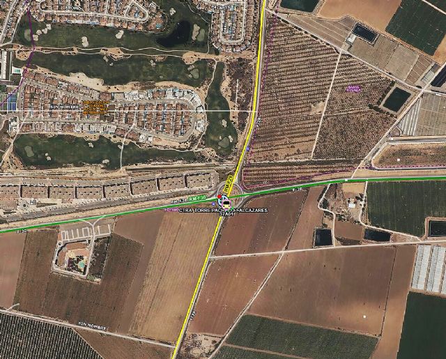 Una ciclista profesional de 33 años accidentada en una rotonda en Torre Pacheco - 1, Foto 1