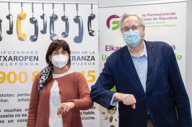Farmacias y Teléfono de la Esperanza de Gipuzkoa colaboran para mejorar la calidad de vida de la ciudadanía - 1, Foto 1