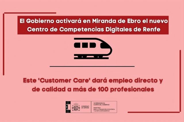 El Gobierno impulsa actuaciones para abordar al reto demográfico con un nuevo Centro de Competencias Digitales de Renfe en Miranda de Ebro - 1, Foto 1