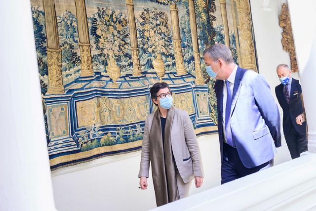 González Laya subraya al comisionado Lazzarini el compromiso de España con la labor humanitaria de UNRWA - 1, Foto 1