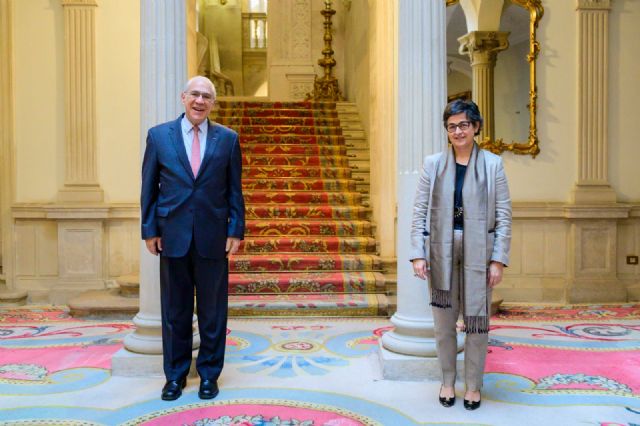 La ministra de Exteriores recibe al secretario general de la OCDE en su gira de despedida - 1, Foto 1