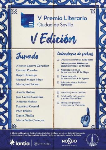 Abierta la convocatoria de la V edición de Premio de Relatos Cortos Ciudad de Sevilla - 1, Foto 1