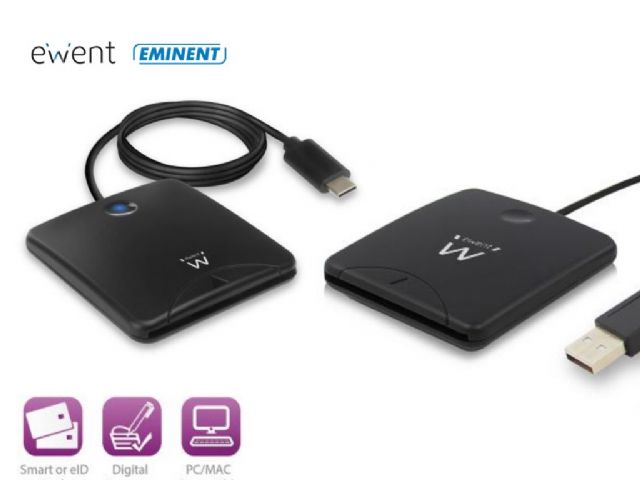 Ewent presenta los lectores de DNI para uso doméstico y empresarial - 1, Foto 1
