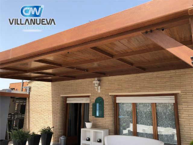 Carpintería Metálica Villanueva presenta las pérgolas de aluminio, las ms resistentes y duraderas - 1, Foto 1