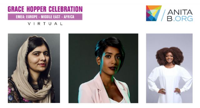 AnitaB.org anuncia la participación de Malala Yousafzai en la Virtual Grace Hopper Celebration - 1, Foto 1