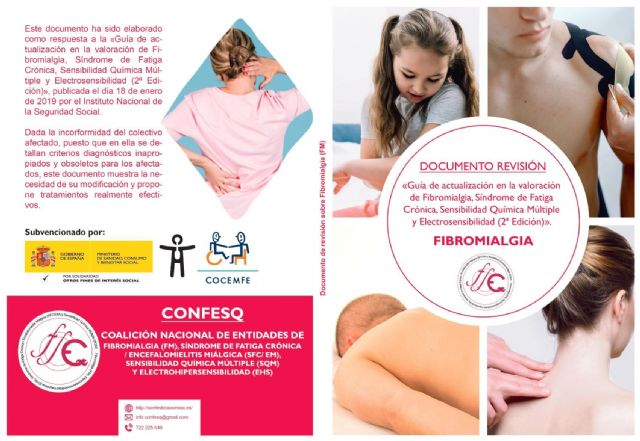 Asociaciones de pacientes de fibromialgia piden revisar una guía al INSS - 1, Foto 1