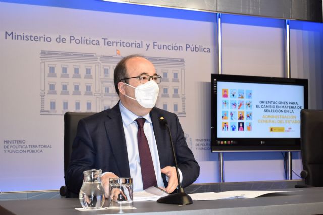 Iceta presenta las orientaciones estratégicas para actualizar los procesos selectivos de la Administración General del Estado - 1, Foto 1