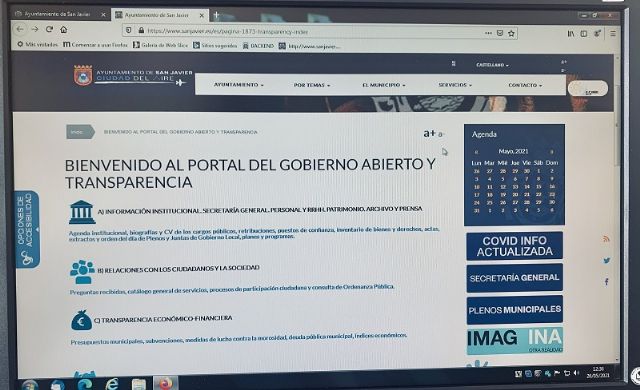 El portal web municipal incorpora un sistema de navegación accesible - 1, Foto 1