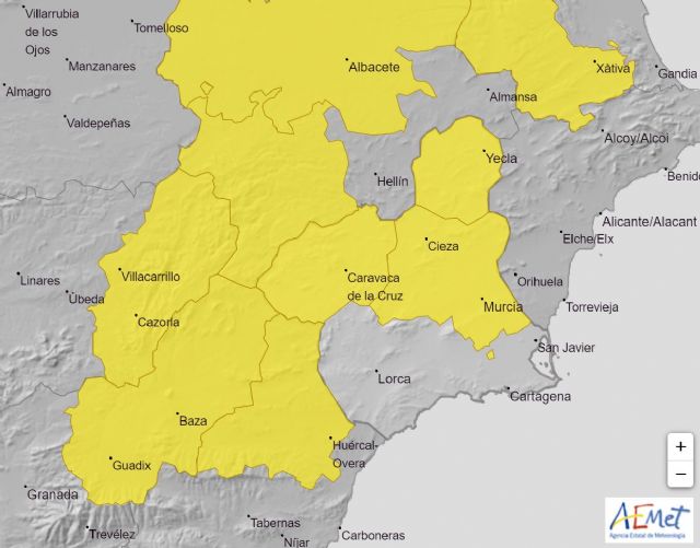 Meteorología emite aviso amarillo por tormentas para mañana martes en el interior de la Región - 1, Foto 1