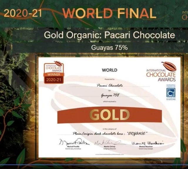 Pacari se alza con 16 galardones en los premios Oscar del chocolate - 1, Foto 1