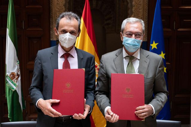 El Gobierno y la Junta de Andalucía firman el convenio del consorcio para impulsar la candidatura española al IFMIF-DONES en Granada - 1, Foto 1