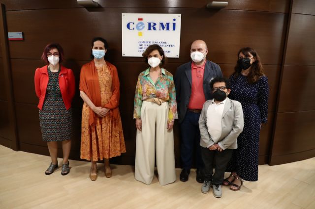 Calvo reitera el compromiso del Gobierno con las personas con discapacidad: Son tres años de demostración con hechos de que es verdadero - 1, Foto 1