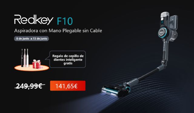 La aspiradora plegable inalámbrica de mano Redkey F10 viene a revolucionar el mercado - 1, Foto 1