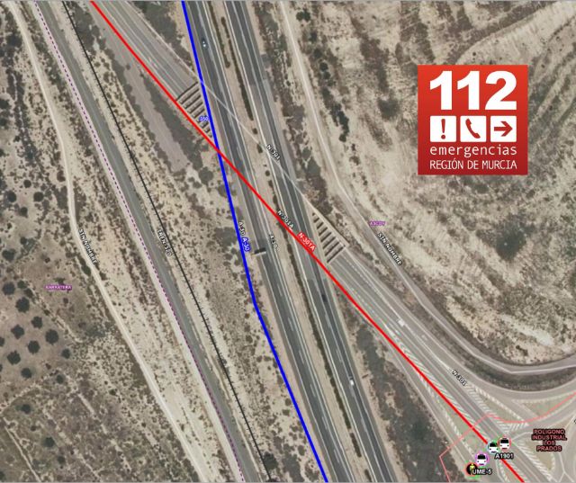 7 trabajadores heridos en un accidente de tráfico ocurrido en Cieza - 1, Foto 1