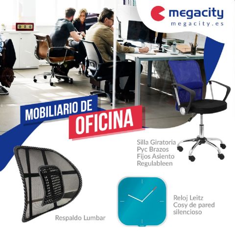 Megacity mejora la productividad de las empresas con su mobiliario de oficina - 1, Foto 1