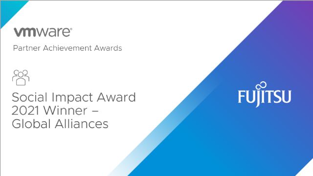 Fujitsu ganadora del Premio VMware 2021 Global Partner Social Impact Award - 1, Foto 1