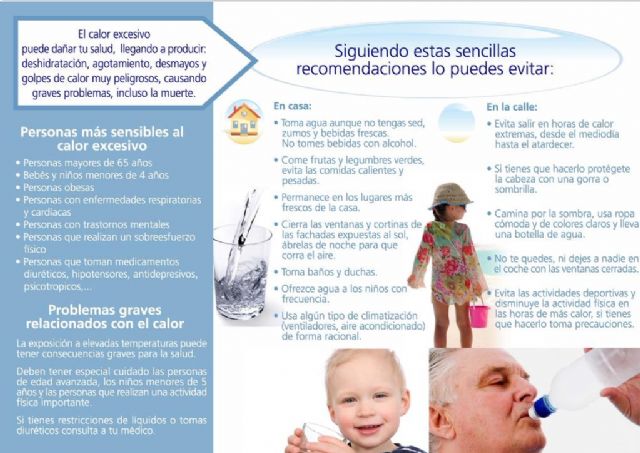 El Plan contra los Efectos del Calor en la Salud en nivel de riesgo amarillo - 1, Foto 1