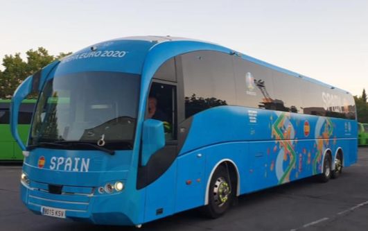 Grupo Corporalia elegida para la rotulación integral de los autobuses de la Eurocopa - 1, Foto 1