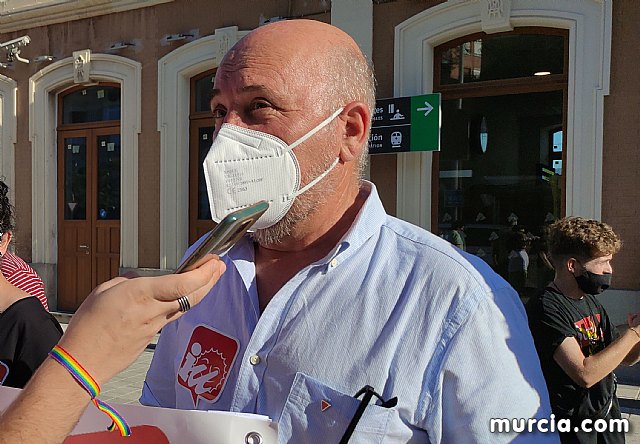 Movilizacin ciudadana para que no se cierren los trenes de cercanas Murcia-Lorca-guilas - 20