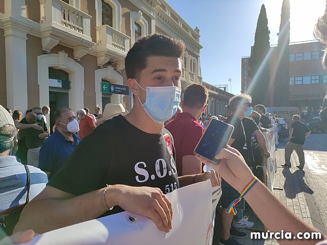 Movilizacin ciudadana para que no se cierren los trenes de cercanas Murcia-Lorca-guilas - 21