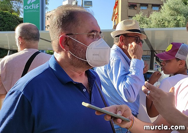Movilizacin ciudadana para que no se cierren los trenes de cercanas Murcia-Lorca-guilas - 22