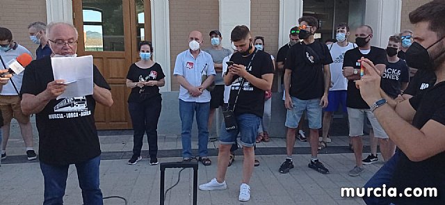 Movilizacin ciudadana para que no se cierren los trenes de cercanas Murcia-Lorca-guilas - 34