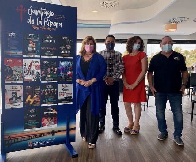 Santiago de la Ribera recupera sus fiestas patronales con un programa de actos adaptado a la actual situación sanitaria - 1, Foto 1