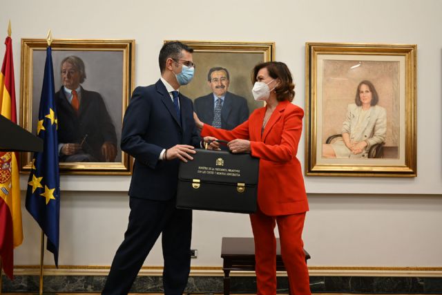 Félix Bolaños toma posesión como ministro de la Presidencia, Relaciones con las Cortes y Memoria Democrática - 1, Foto 1