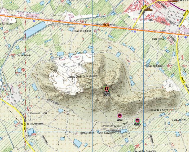Rescatan esta madrugada a un senderista enriscado en el Cabezo Gordo de Torre Pacheco - 1, Foto 1